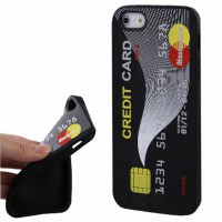 Silicone Credit Card for iPhone 5 & 5S 